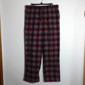 Croft & Barrow Mens Plaid Pajama Set with Shirt and Pants Size Large